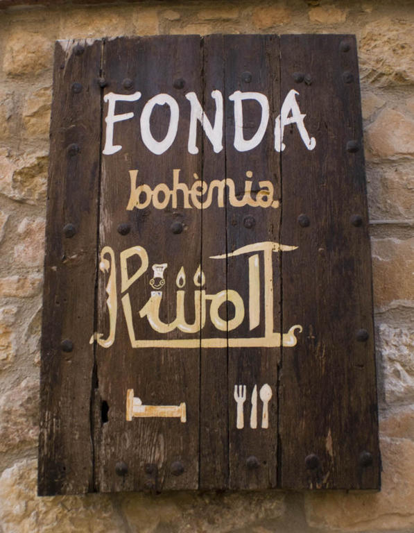 Aparthotel Fonda Bohemia Riuot Montblanc Exteriér fotografie